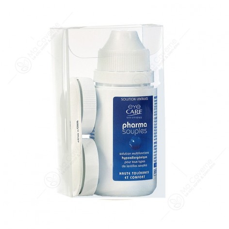 EYE CARE Kit Pharmasouples Solution Hypoallergénique 50ml-1