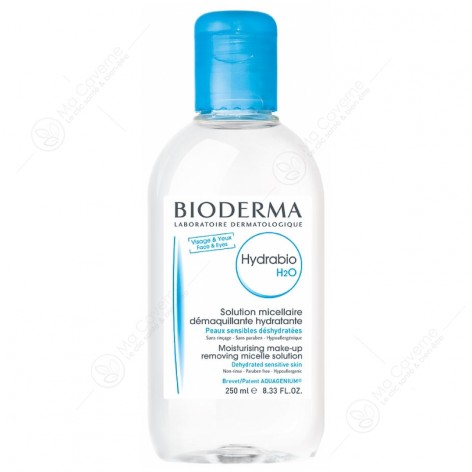 BIODERMA Hydrabio H2O Solution Micellaire Démaquillante Hydratante Peaux Sensibles 250ml-1
