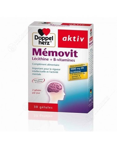 Doppelherz AKTIV Memovit Lecithine + B-Vitamines 30Gél.-1