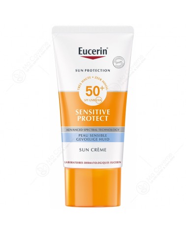 EUCERIN Sun Protection Sensitive Protect Sun Crème SPF50+ 50ml-1