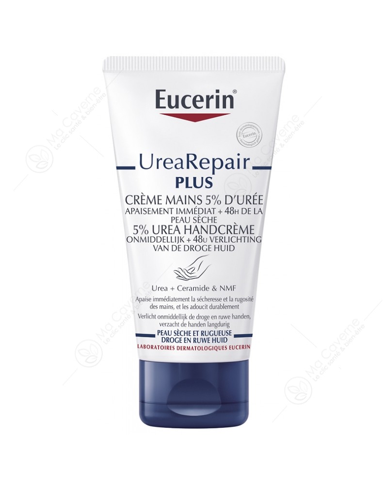 EUCERIN Urearepair Plus Crème Mains 5% D'Urée 75ml-1