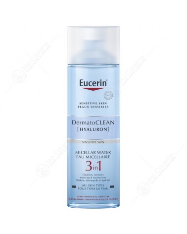 EUCERIN Dermatoclean Hyaluron Eau Micellaire 3 en 1 200ml-1