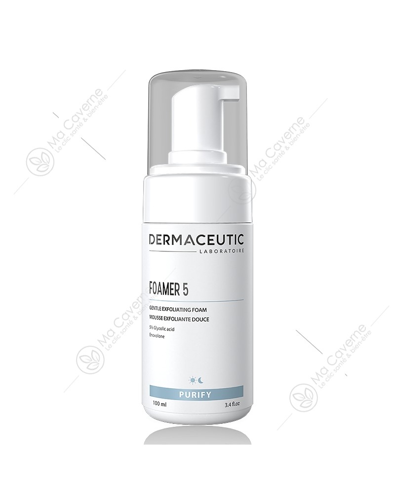 DERMACEUTIC Foamer 5 Mousse Nettoyante Exfoliante Douce 100ml-1