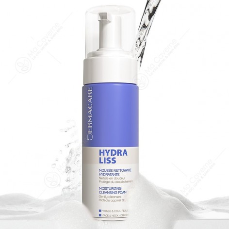 DERMACARE HYDRALISS MOUSSE NETTOYANTE HYDRATANTE 150ml