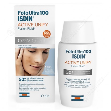 ISDIN Foto Ultra 100 Active Unify Fusion Fluid SPF50+ 50ml-1