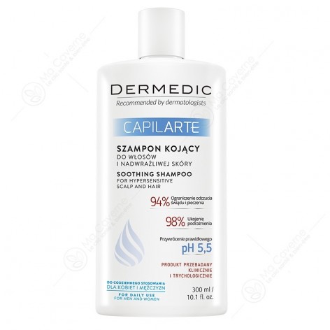 DERMEDIC Capilarte Shampoing Appaisant Cheveux Sensibles 250ml DERMEDIC - 1