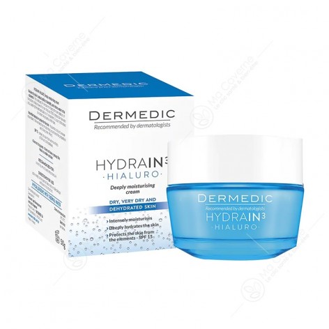 DERMEDIC Hydrain3 Crème Hydratante SPF15-1