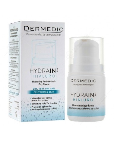 DERMEDIC Hydrain3 Crème Jour Hydratante Anti-âge-1