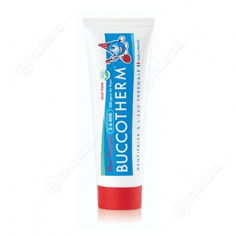 BUCCOTHERM Dentifrice à la Fraise pour les enfants de 2 à 6 ans 50ml-1