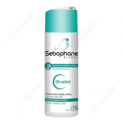BIORGA Sebophane Shampoing Seborégulateur Cheveux Gras 200ml-1