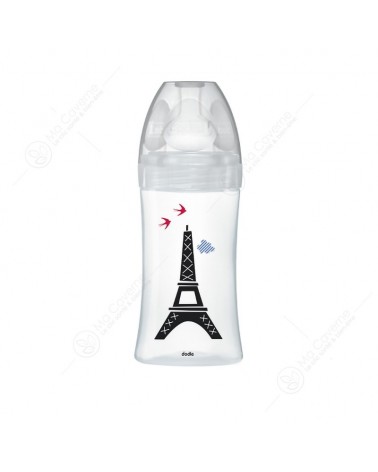 DODIE Biberon Verre Anti-Colique 0-6 M Paris 270ml-1