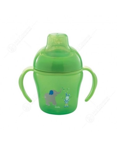 DODIE Tasse d'apprentissage 6M+ Vert 200ml-1
