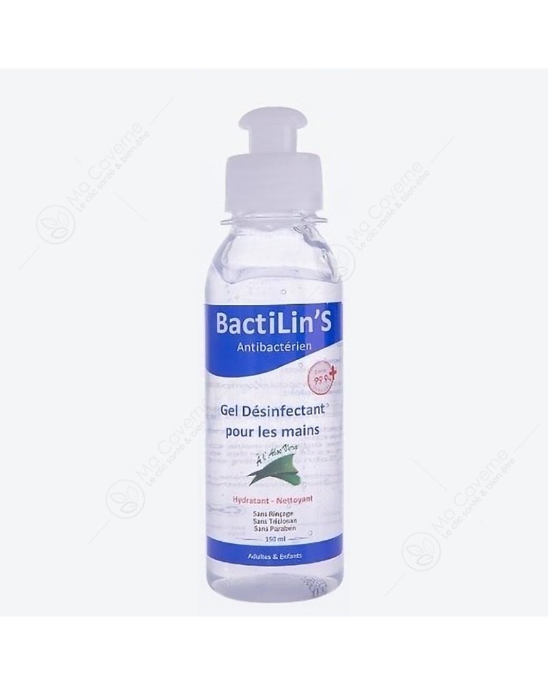 BACTILIN'S Gel Hydro Alcoolique Désinfectant 150ml INOLIN'S - 1