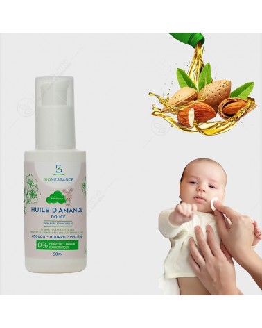 BIONESSANCE Huile D'Amande Douce 50ml-1