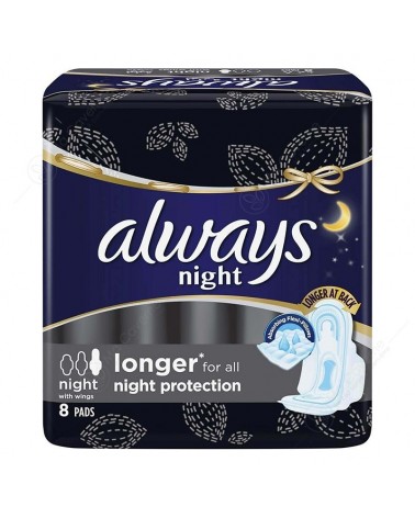 ALWAYS Maxi Thick Nuit 8 Pièces-1