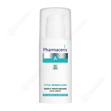 PHARMACERIS A Vita-Sensilium Crème Visage Hydratante SPF20 50ml-1