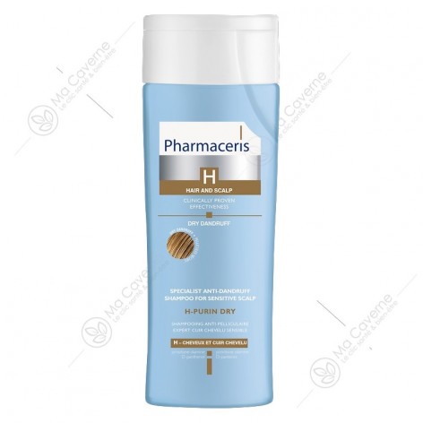 PHARMACERIS H Shampoing Purin-Dry Antipelliculaire 250ml-1