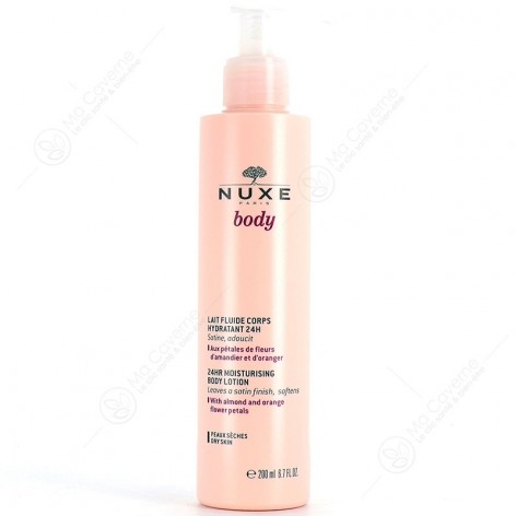 NUXE Body Lait Fluide Corps Hydratant 24H 200ml-1