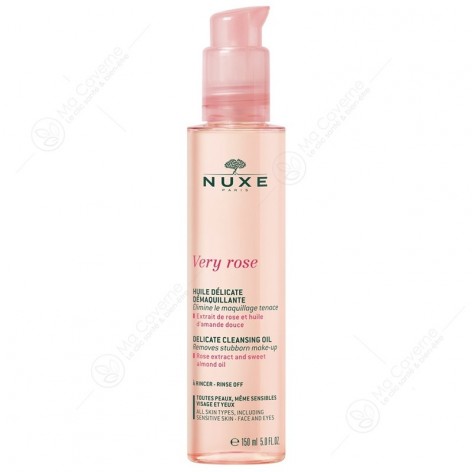 NUXE Very Rose Huile Délicate Démaquillante 150ml NUXE - 1