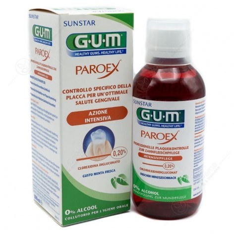 GUM Bain de Bouche Paroex 020% Chlorhexidine 300ml-1