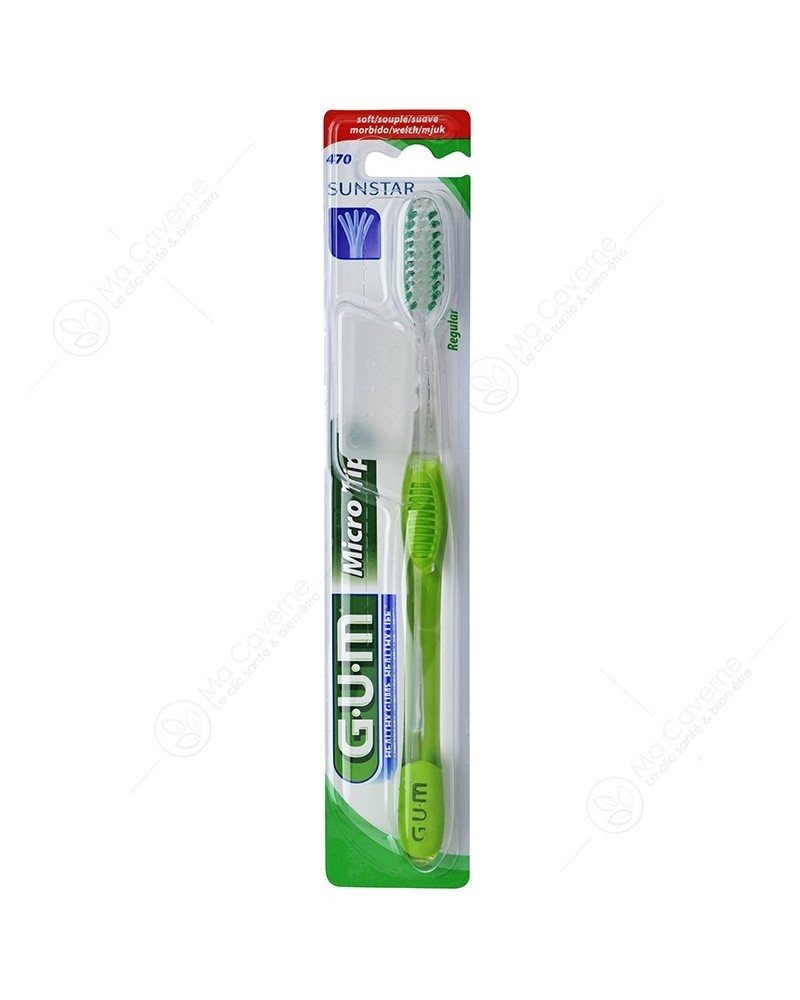 GUM Brosse à Dents Microtip Souple-1