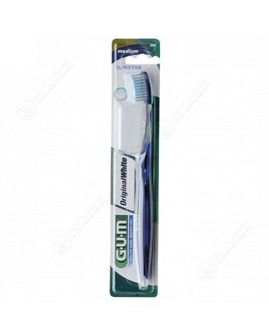 GUM Brosse à Dents Original White Medium 563-1
