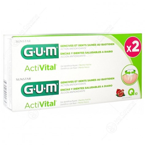 GUM Dentifrice Duo Activital 75mlx2-1