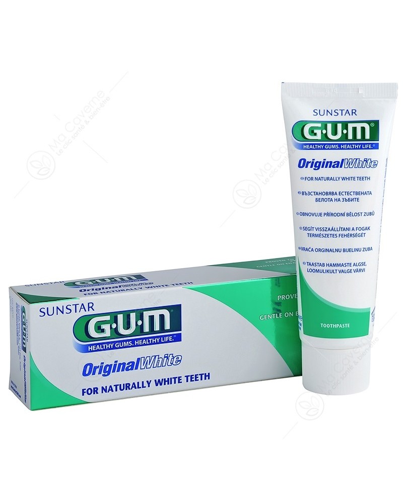 GUM Dentifrice Original White-1