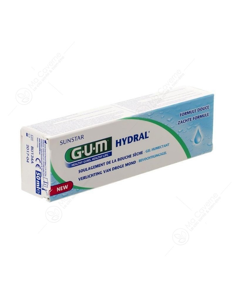 GUM Hydral Gel Humectant Bouche Sèche 50ml-1