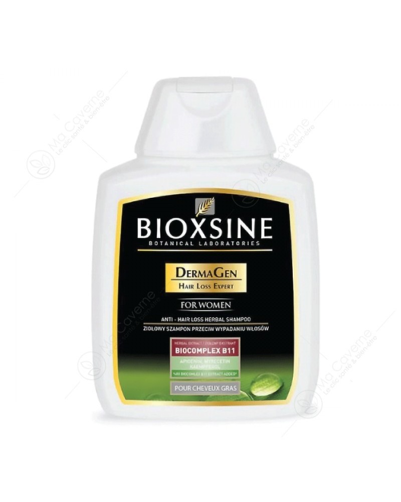 BIOXSINE Femina Shampoing Anti-Chute Cheveux Gras 300ml-1
