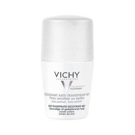 VICHY Anti-Transpirant 48H Peaux Sensibles Ou Epilées 50ml-1