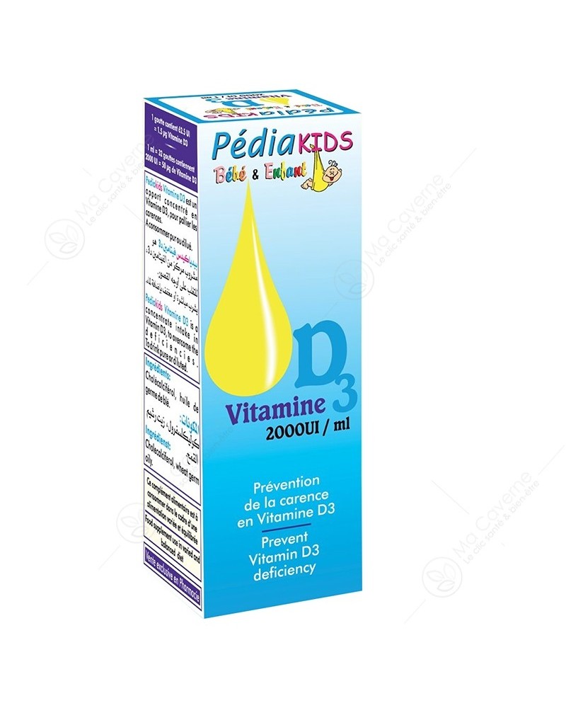 VITAL Pediakids Vitamine D3 Fl35ml