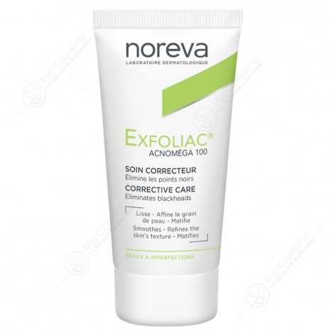 NOREVA Exfoliac Acnomega 100 Kératorégulateur Matifiant 30ml-1