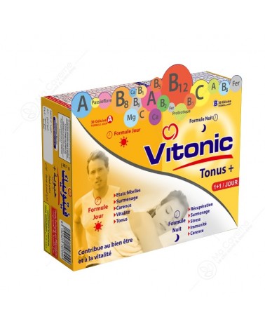 VITAL Vitonic Tonus + Jour et Nuit 60 Gél.-1