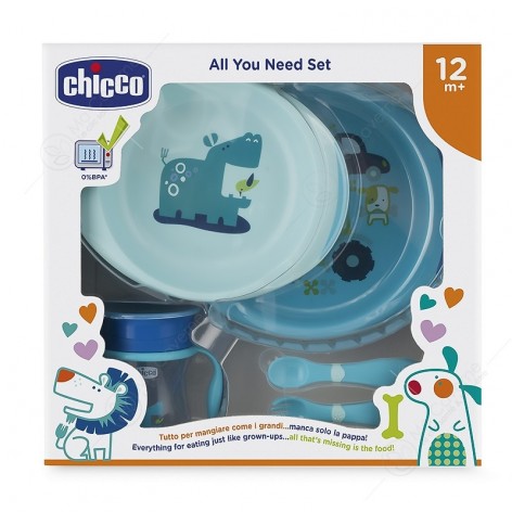 CHICCO Coffret Repas Bébé 12M+-1