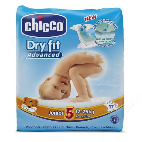 CHICCO Couche Dry Fit Advanced Maxi 12-25Kg Bt17-1