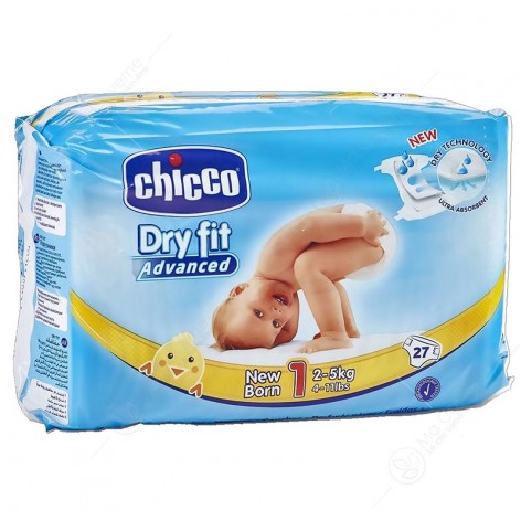 CHICCO Couche New Born 2-5Kg Bt27-1