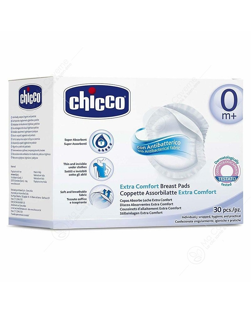 CHICCO Coussinets D'allaitement 30 Pcs-1