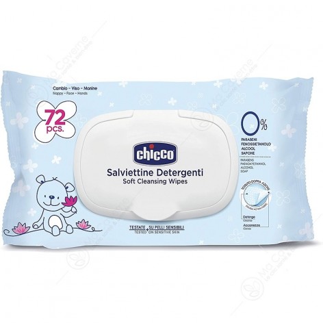 CHICCO Lingettes Baby Moments 72 Pcs