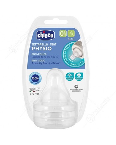 CHICCO Tetine 0M+ 2Trimestre Physio-1