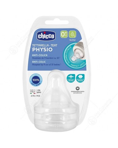 CHICCO Tetine 0M+ 2Trimestre Physio-1