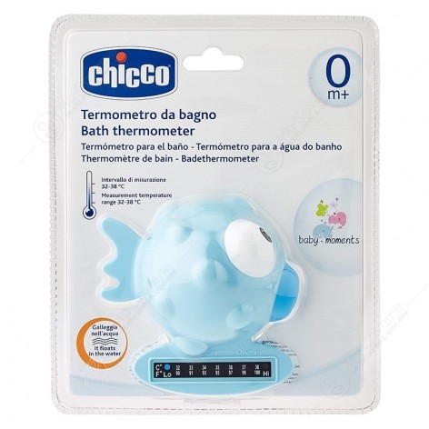 CHICCO Thermomètre de Bain Poisson Bleu 65642-1