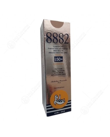 8882 Crème Anti-Bronzage Très Haute Protection SPF50+ Teintée Princesse 40ml-1