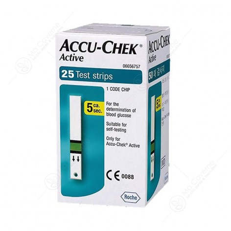 ACCU-CHEK Active Bandelettes Bt25-1