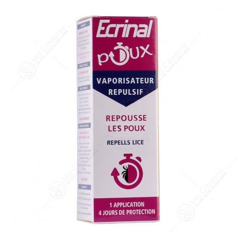 ECRINAL Vaporisateur Répulsif Antipoux 75ml-1