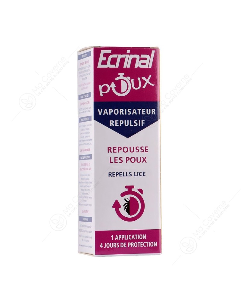 ECRINAL Vaporisateur Répulsif Antipoux 75ml-1