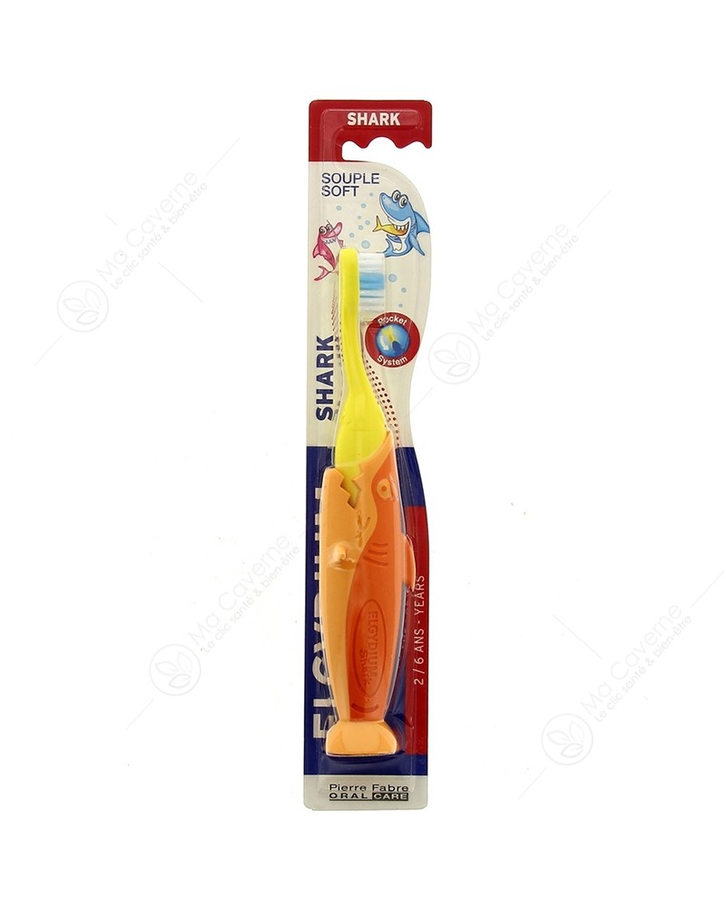 ELGYDIUM Brosse à Dents Shark Kids 26-1