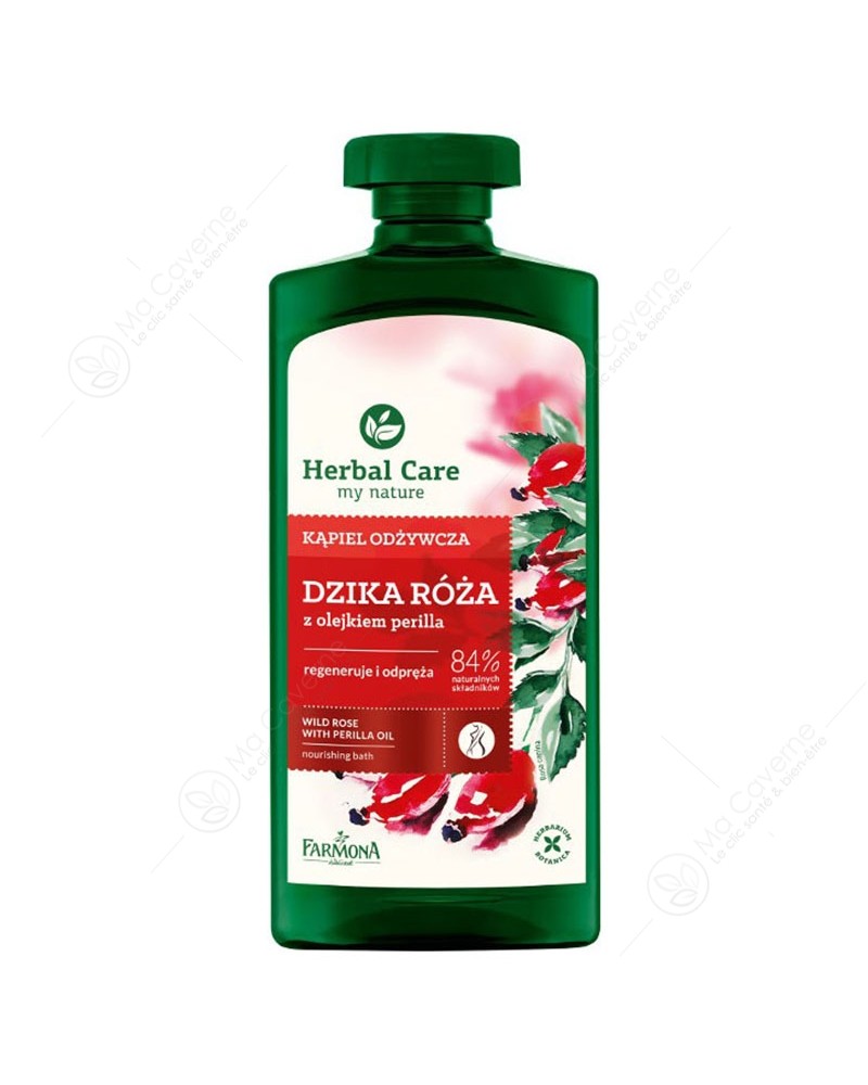 FARMONA Herbal Care Gel Douche Rose Perilla 500ml-1