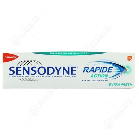 SENSODYNE Dentifrice Rapide Action  Extra Fresh 75ml-1