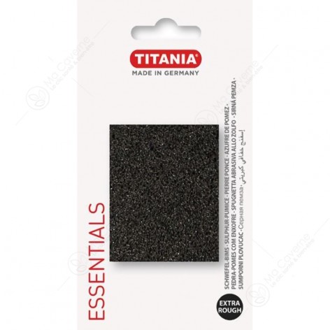 TITANIA Eponge Ponce Noir 30002-1